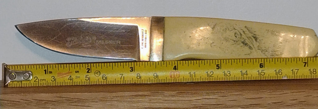 (German made) Herbertz Messer Rostfrei Hunting Knife USED Fair Condition