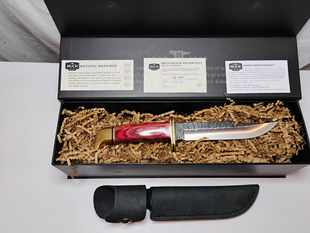 Customized Buck 119C Special Pre-owned UNUSED