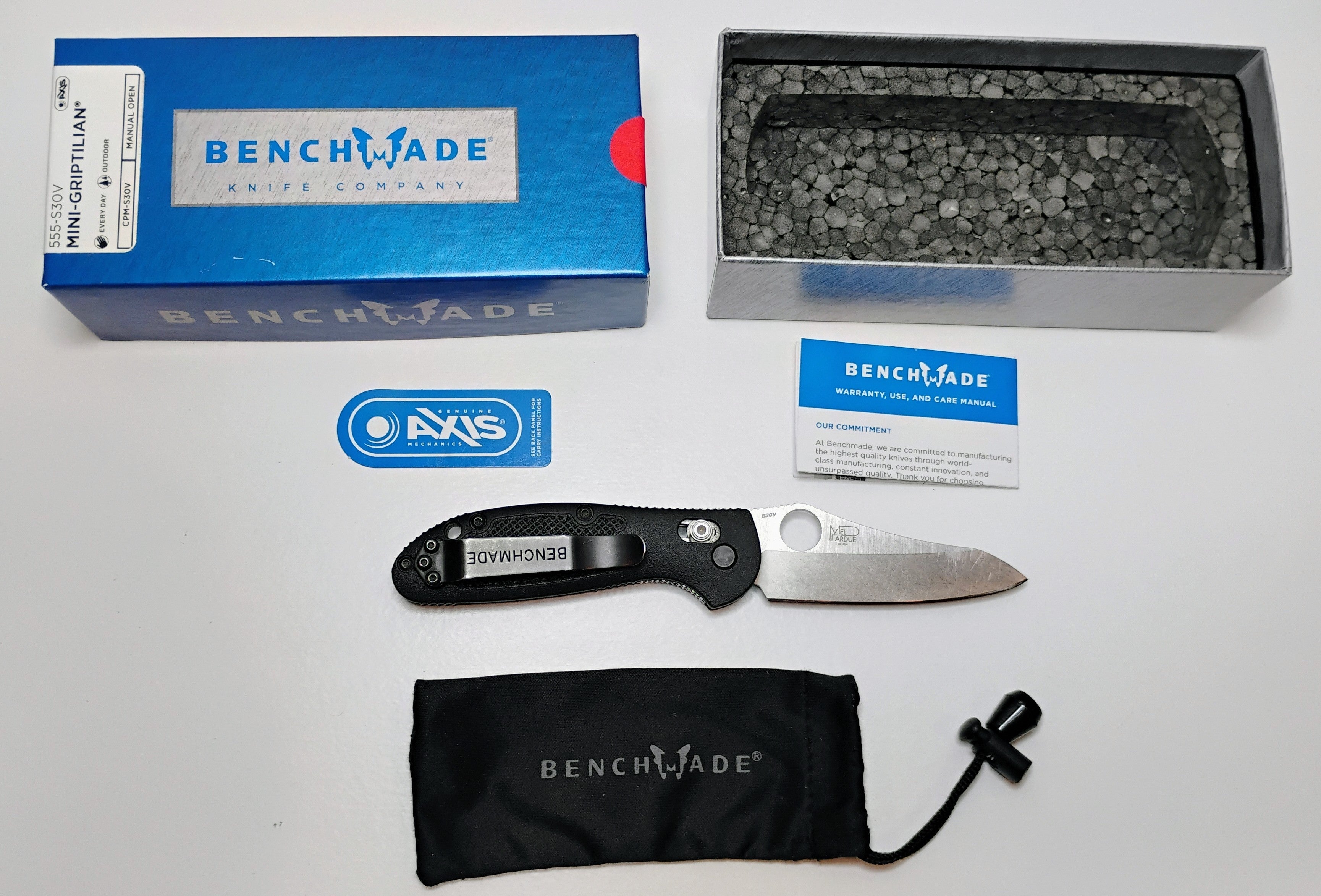 Benchmade Mini Griptillian USED Good Condition