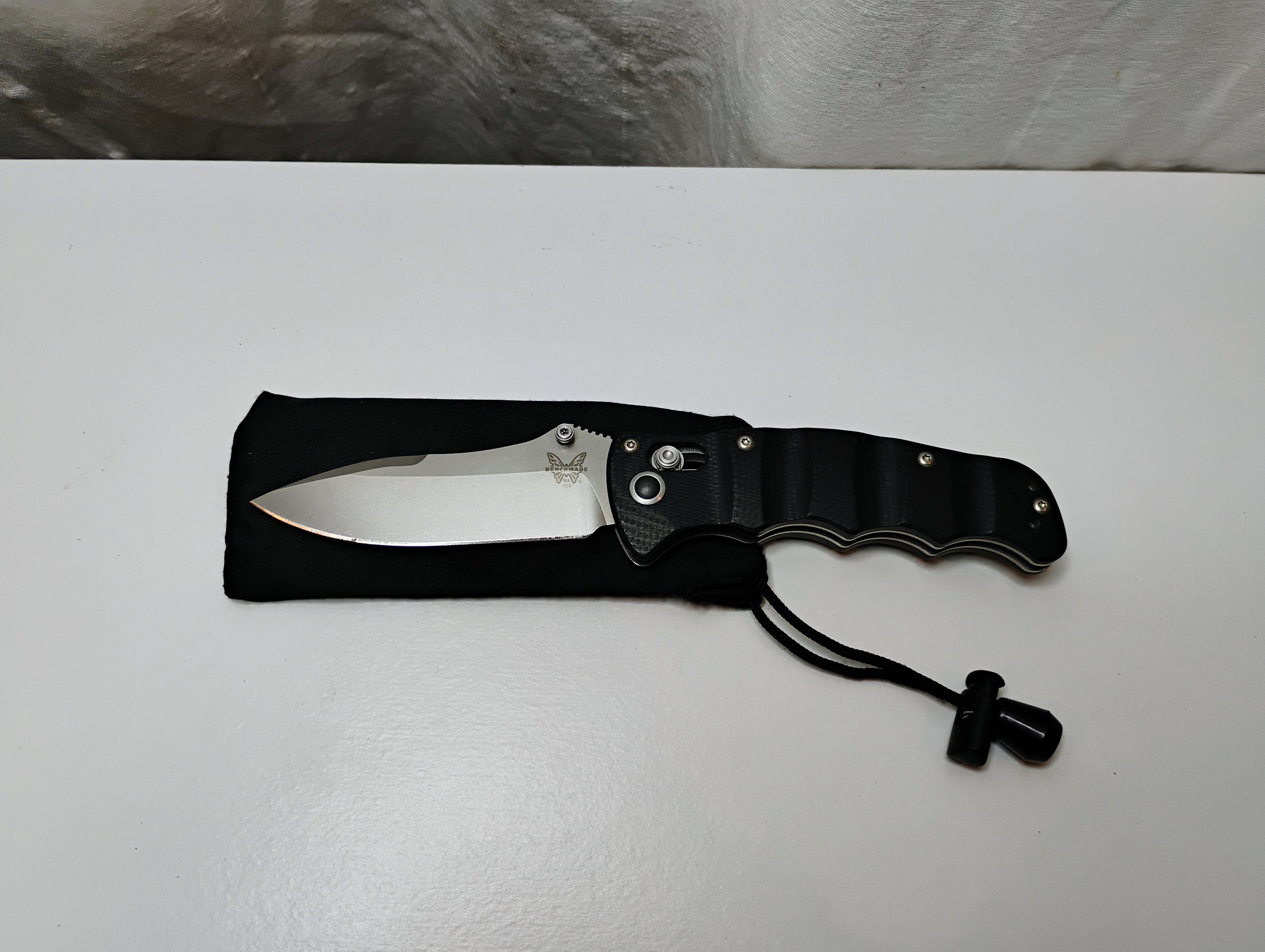 Benchmade Nakamura, M390 Super Steel, G-10 Handle USED Excellent Condition