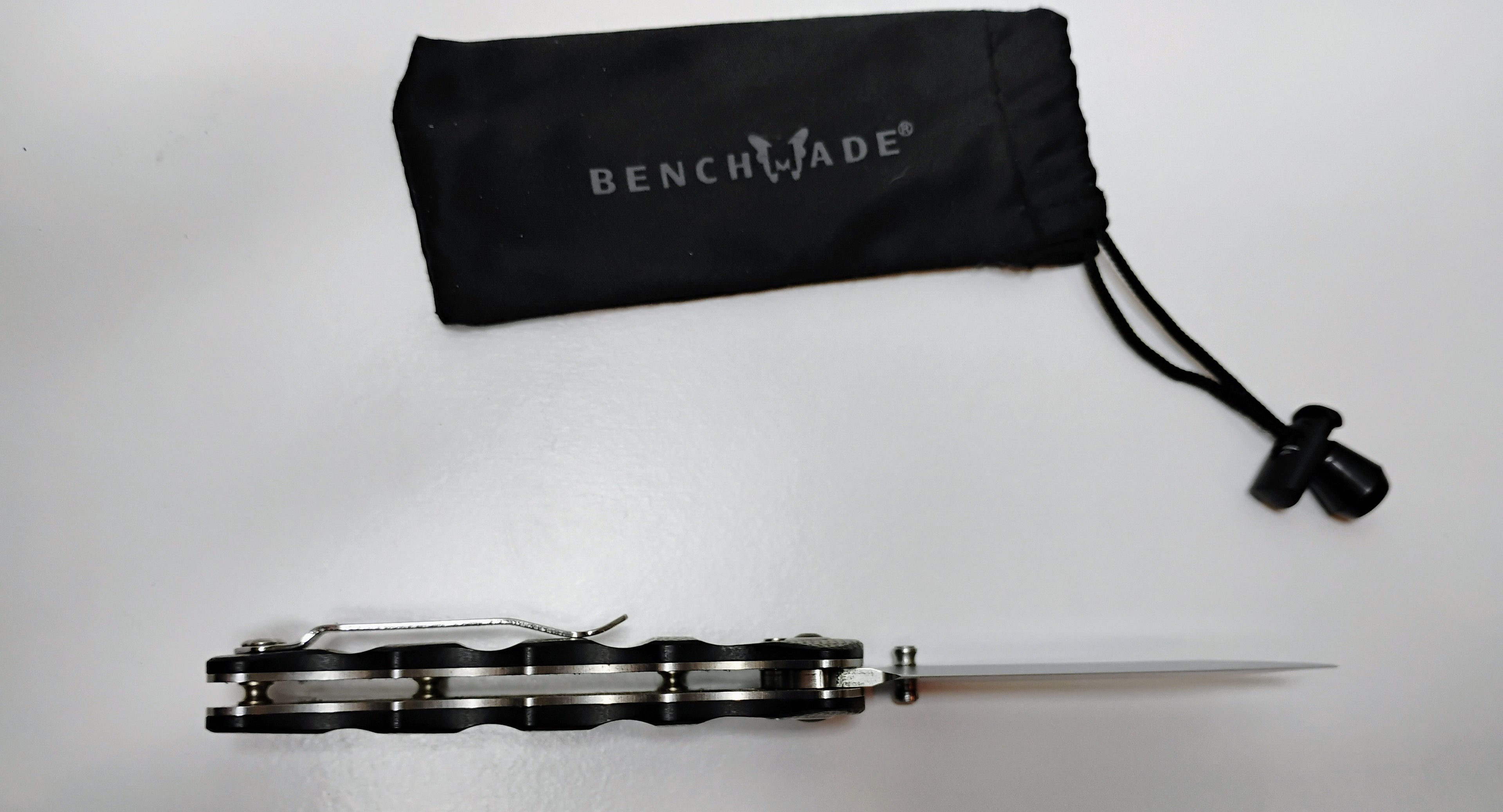 Benchmade Nakamura, M390 Super Steel, G-10 Handle USED Excellent Condition