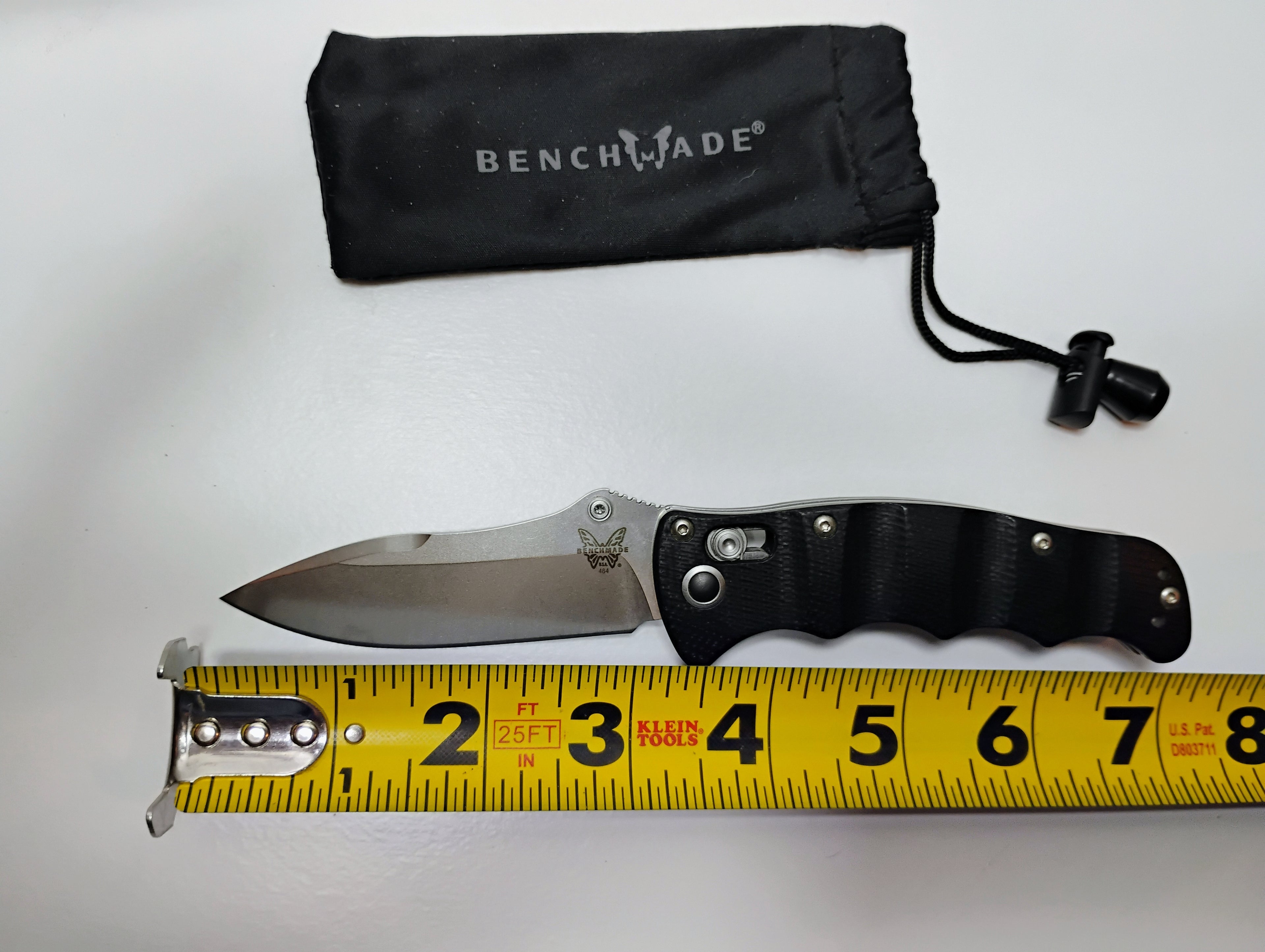 Benchmade Nakamura, M390 Super Steel, G-10 Handle USED Excellent Condition