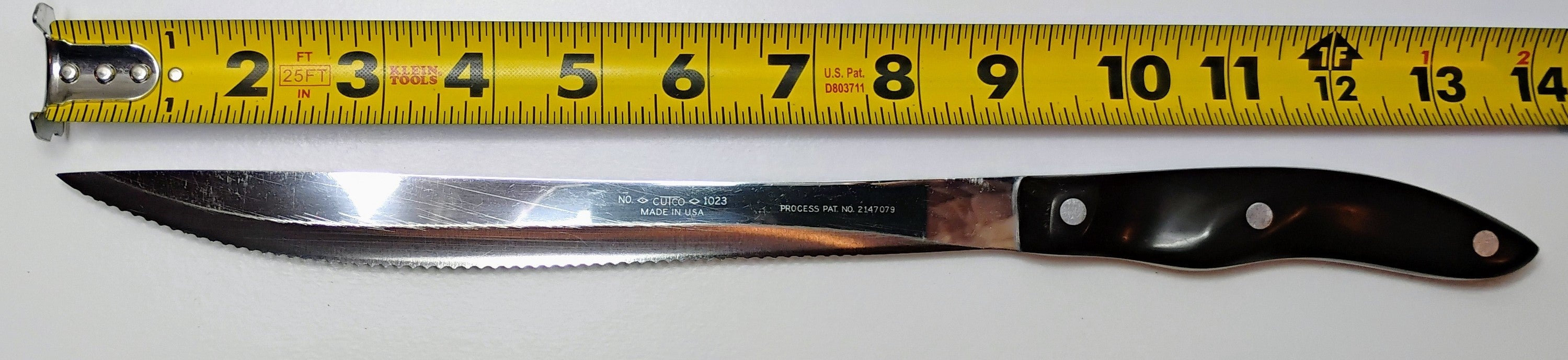 Cutco Vintage Ergo Handle 9" Carver USED- Good Condition