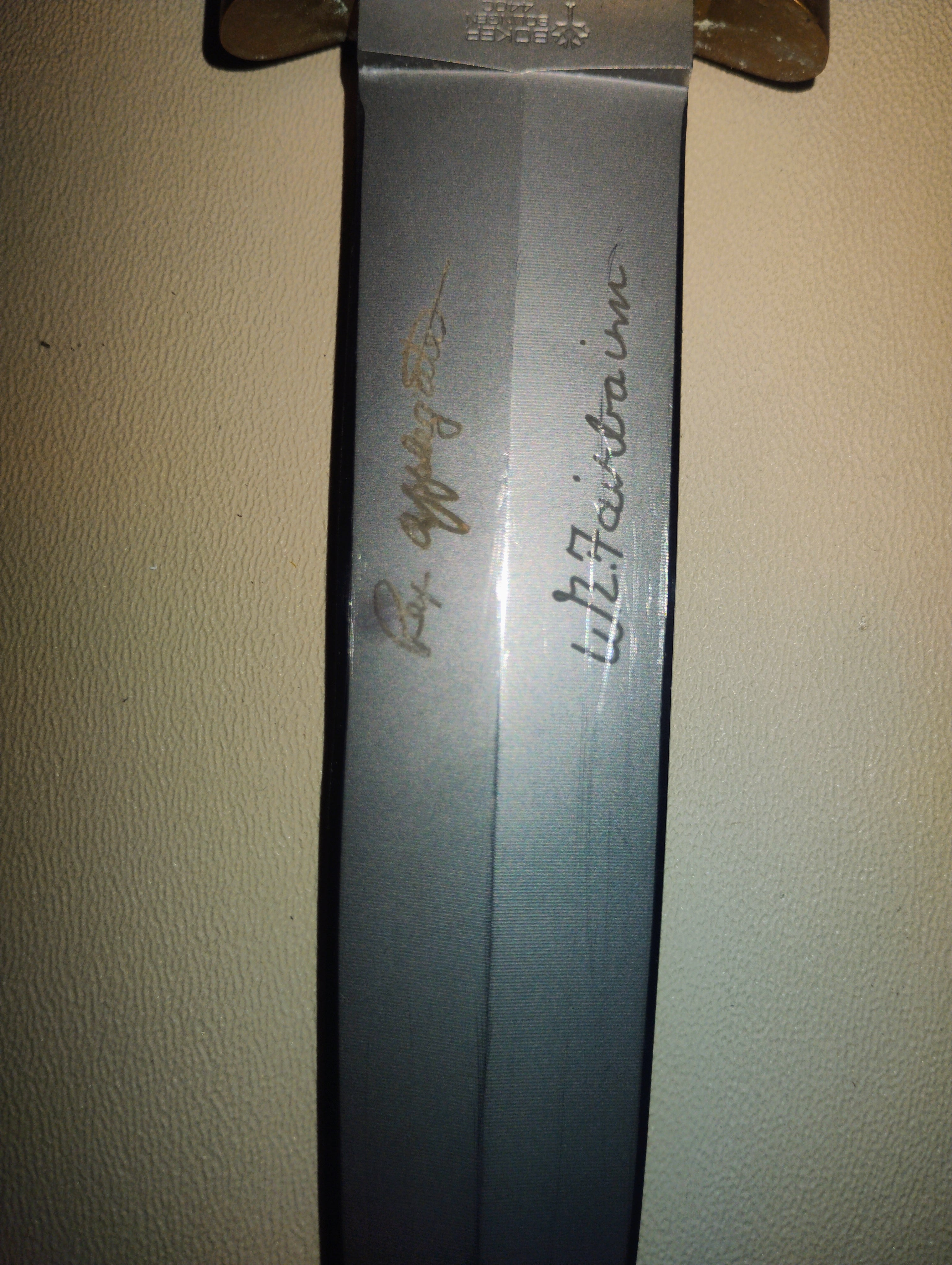 Boker Applegate-Fairbairns Combat II Dagger 6" Blade